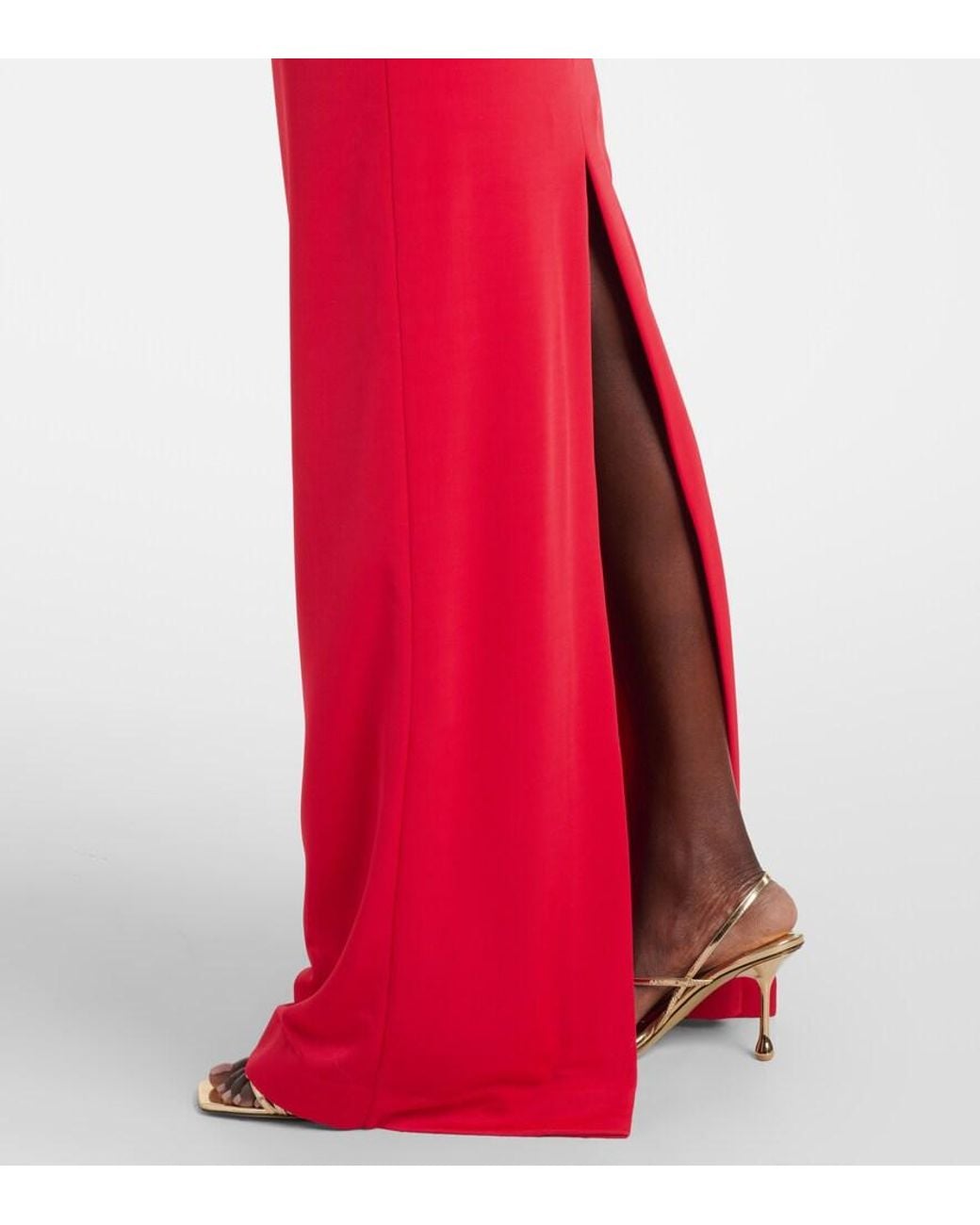 Rebecca Vallance Red Carmine Gown
