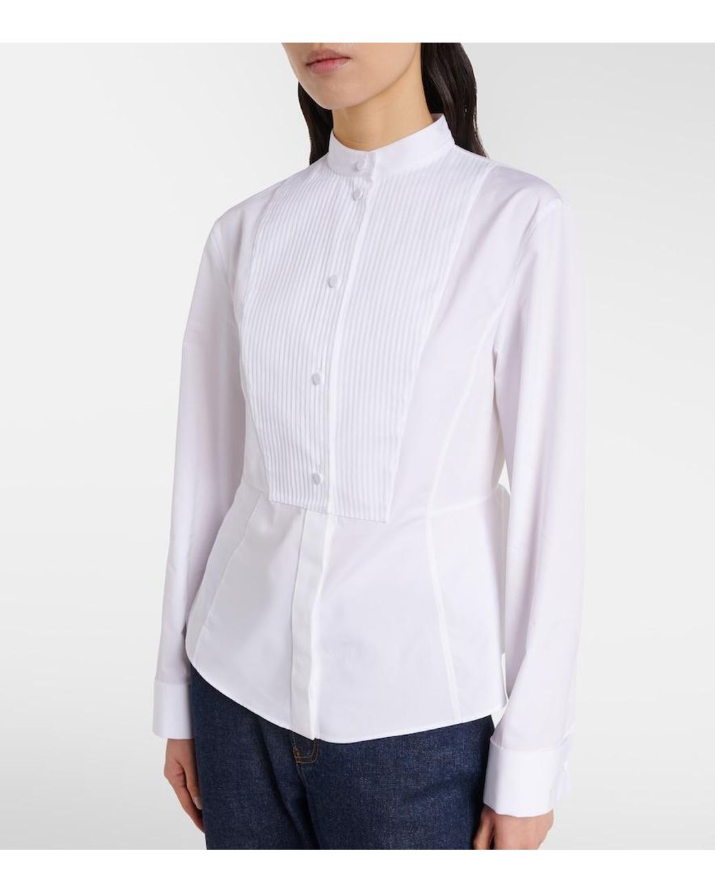 Alaïa White Cotton Shirt