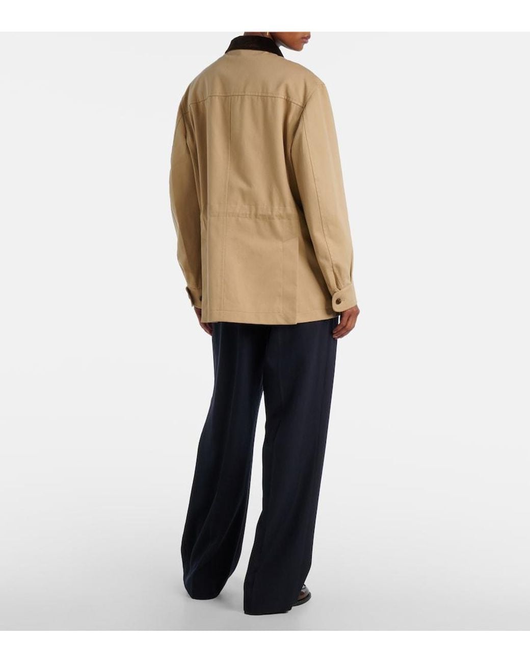Blazé Milano Natural Lokai Cotton Canvas Jacket