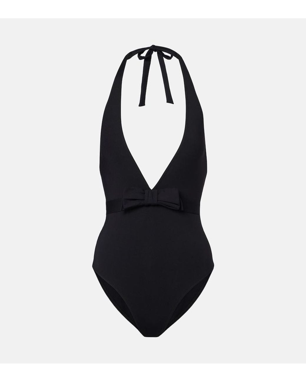 Eres Blue Couture Bow-Detail Swimsuit