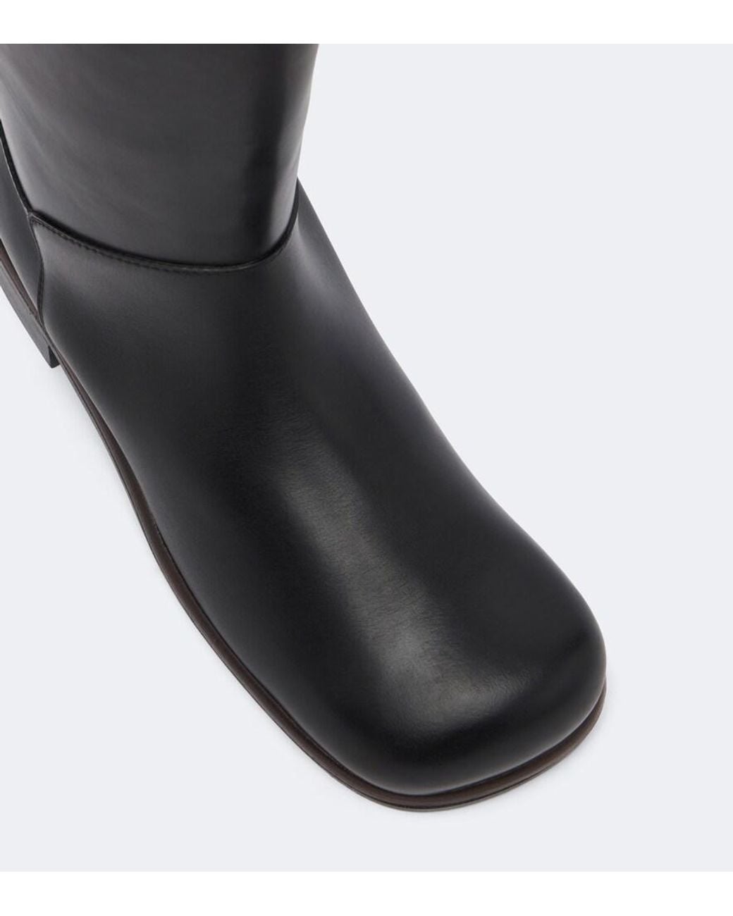 Proenza Schouler Black Esme Leather Knee-High Boots