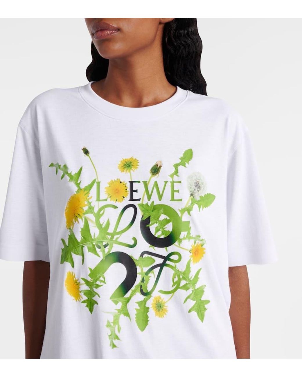 【LOEWE】 x On Active printed T-shirt Loewe X On Active Printed T-Shirt in White | Lyst
