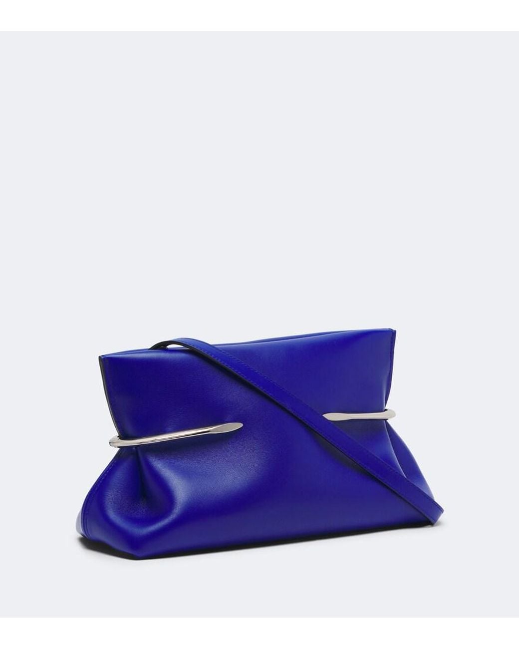 Givenchy Purple Pinch Leather Clutch