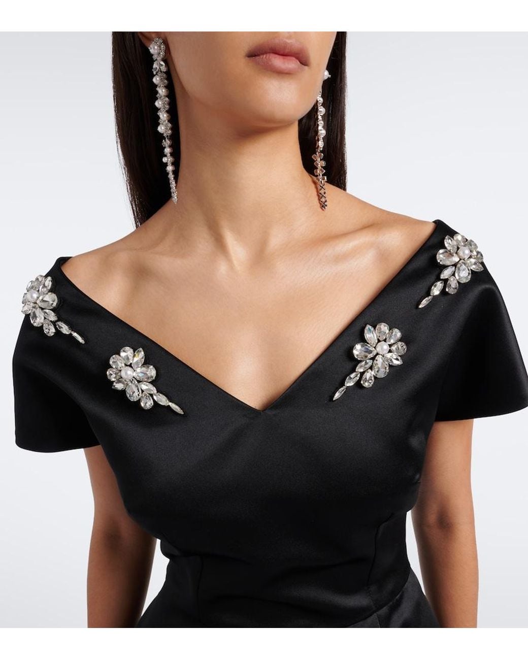 Abito Corto di Simone Rocha in Black