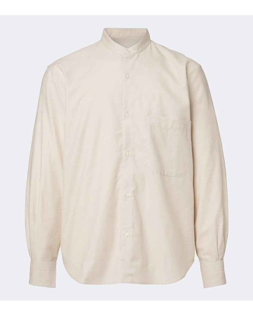 STÒFFA White Cotton Shirt for men