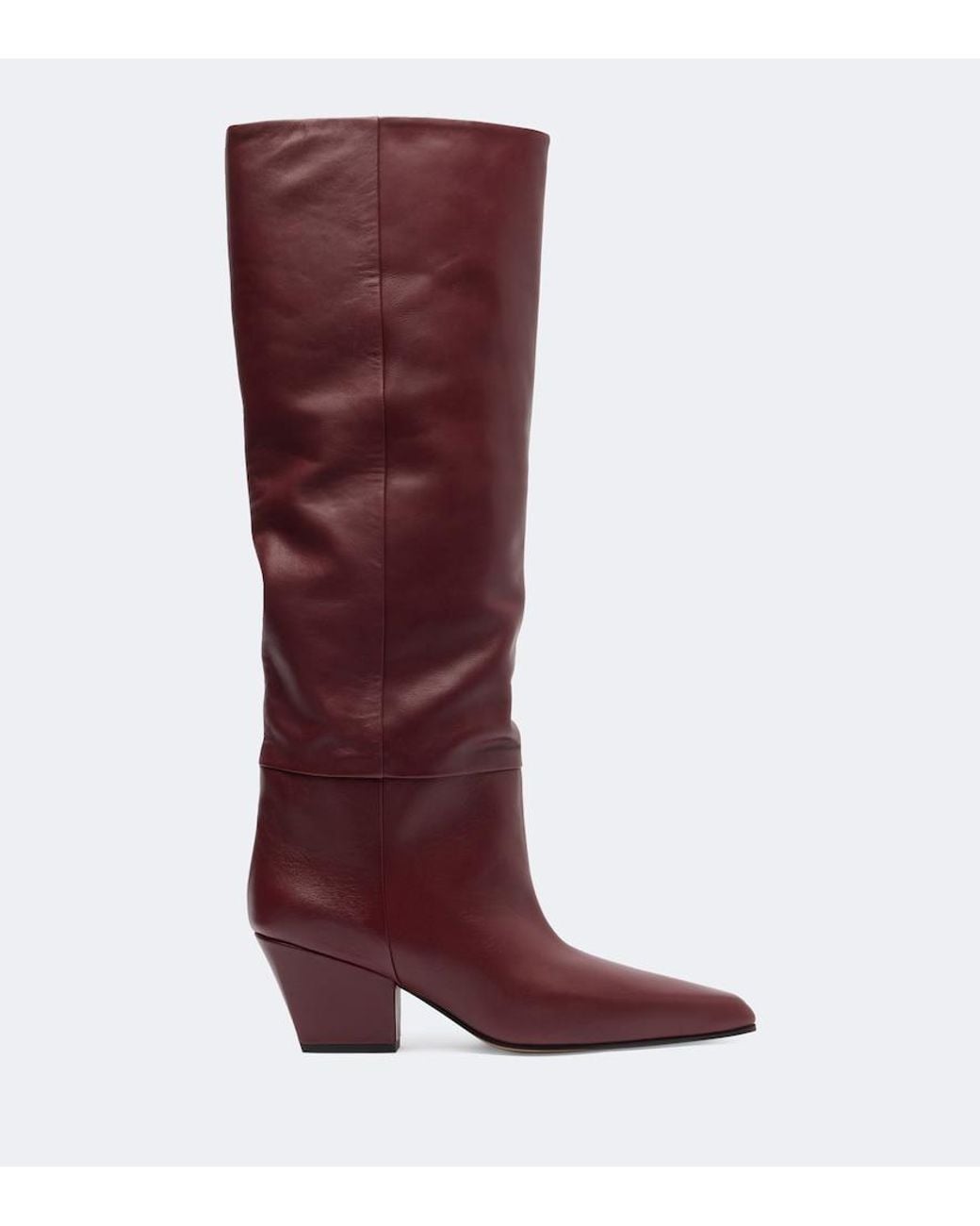Paris Texas Red Jane 60 Leather Knee-High Boots