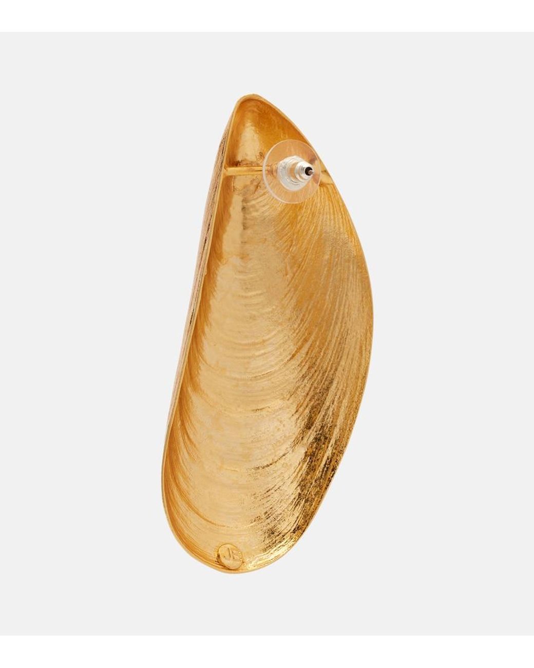 Jennifer Behr Metallic Wade-Plated Earrings