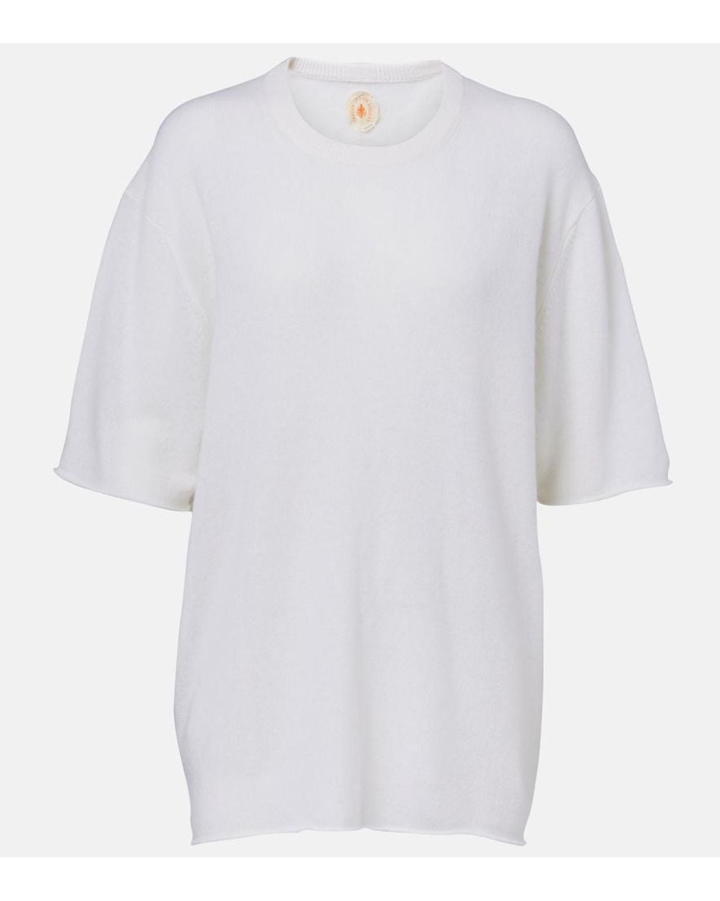 Jardin Des Orangers White Cashmere Top
