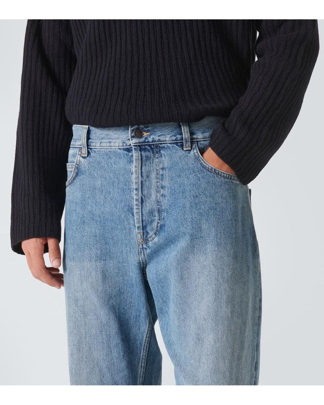 THE ROW 25SS ROSSブルーデニム Ross コットンジーンズ Blue – The Row