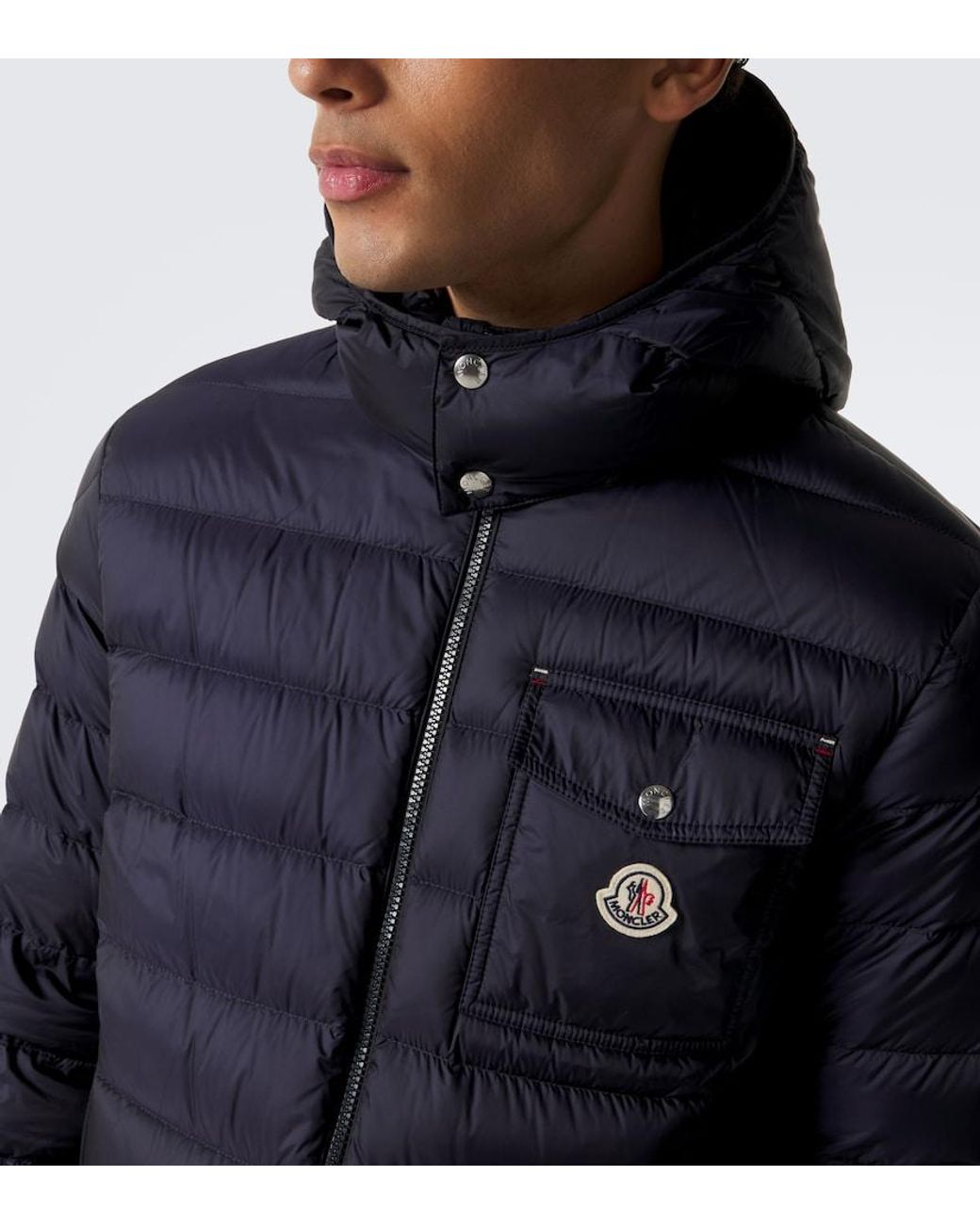 Moncler Blue Verith Down Jacket for men