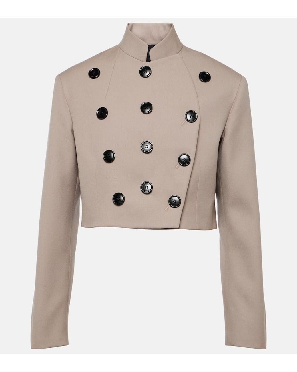 Alaïa Natural Wool Jacket