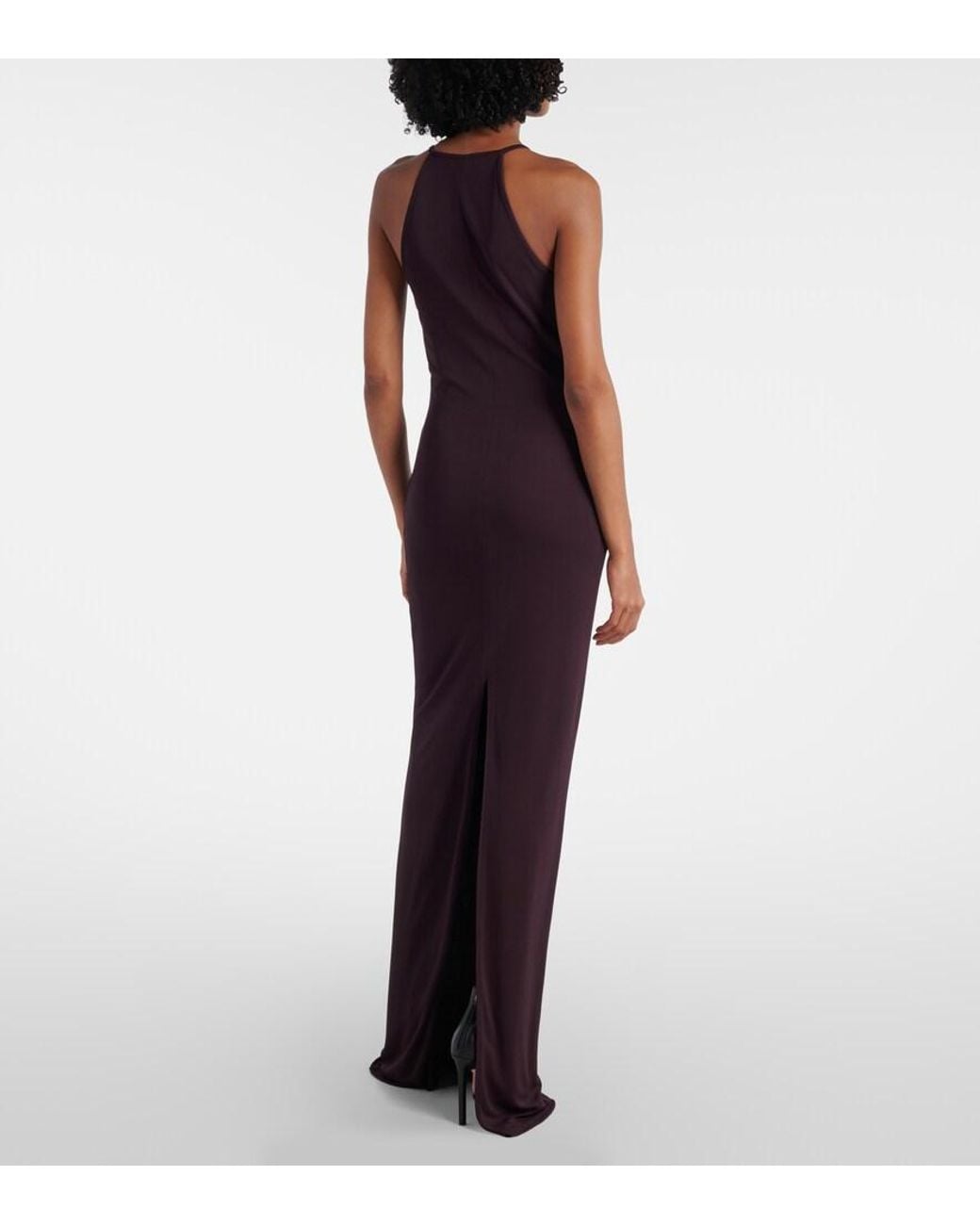 Robe Longue En Crepe Tom Ford en coloris Purple