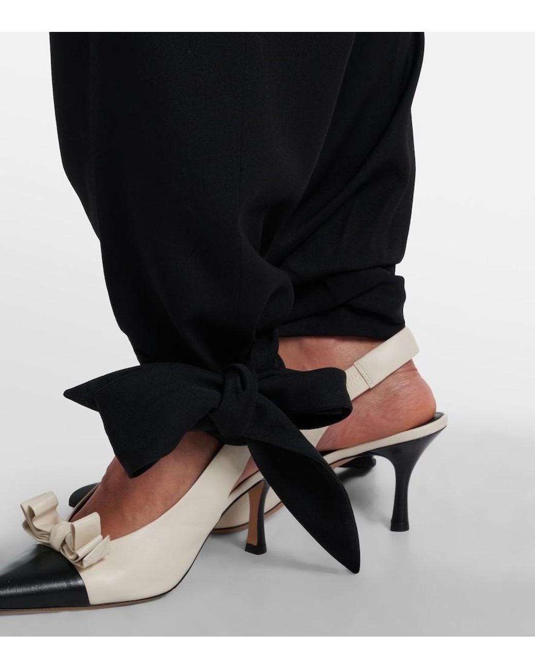 Chloé Black Virgin Wool Balloon Pants