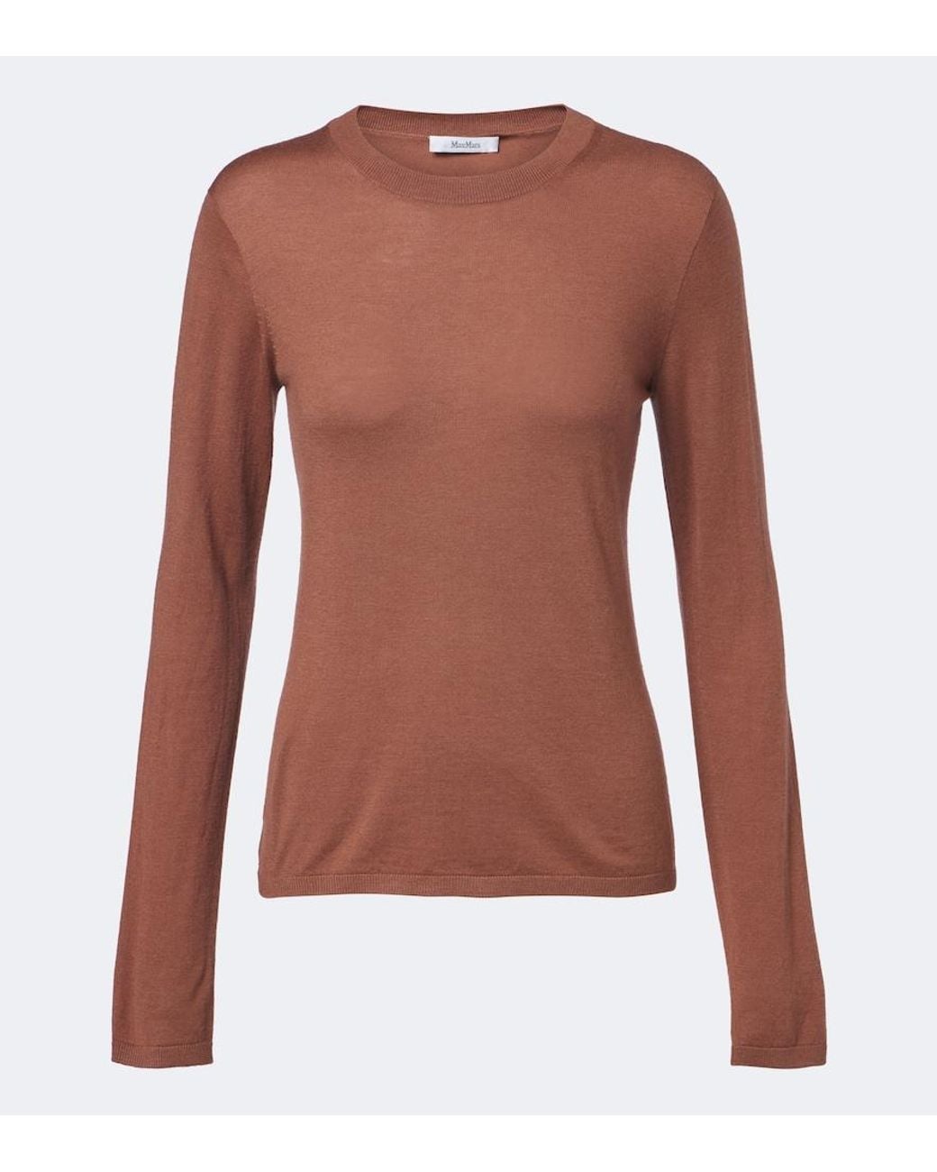 Max Mara Brown Cashmere Sweater