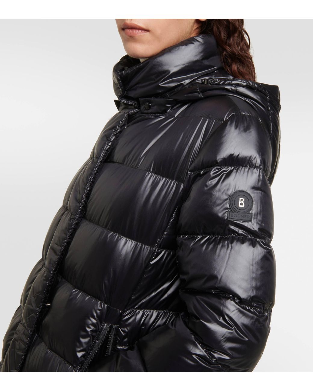 Manteau doudoune Lynn Bogner en coloris Noir | Lyst