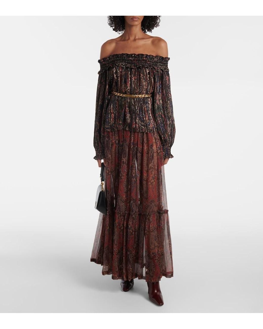 Saint Laurent Purple Jill 95 Leather Ankle Boots