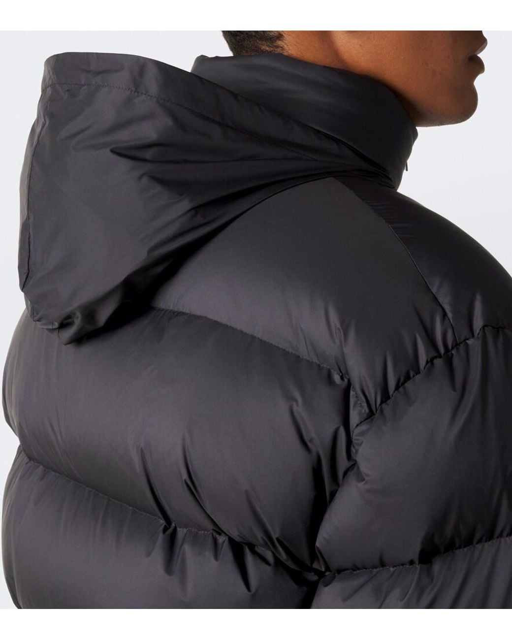 Gucci Black Web Stripe Down Jacket for men