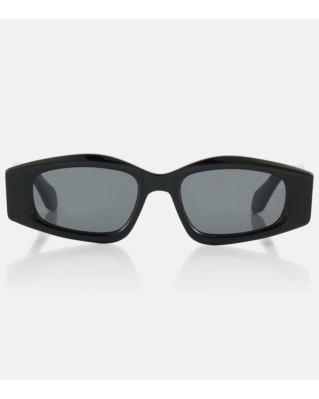 Alaïa Black Eckige Sonnenbrille