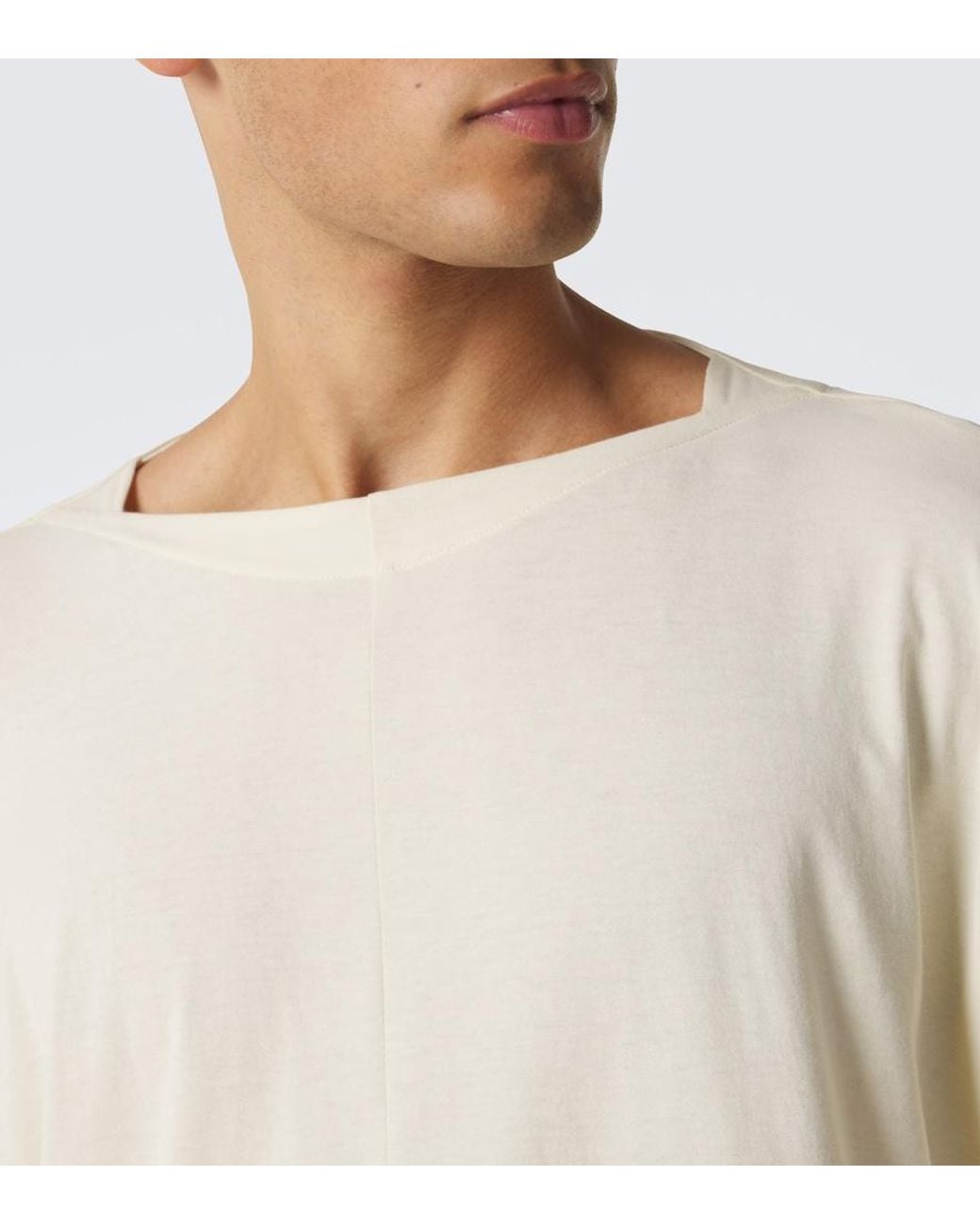 Kiko Kostadinov White Tomelilla Cotton Jersey T-Shirt for men