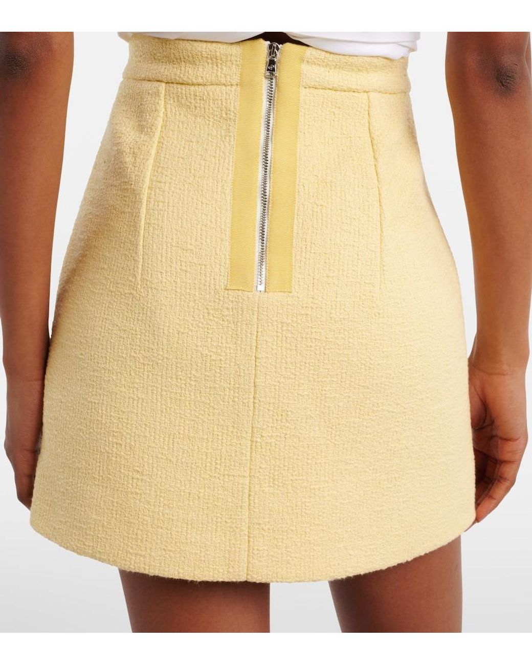 Patou Natural Cotton Miniskirt