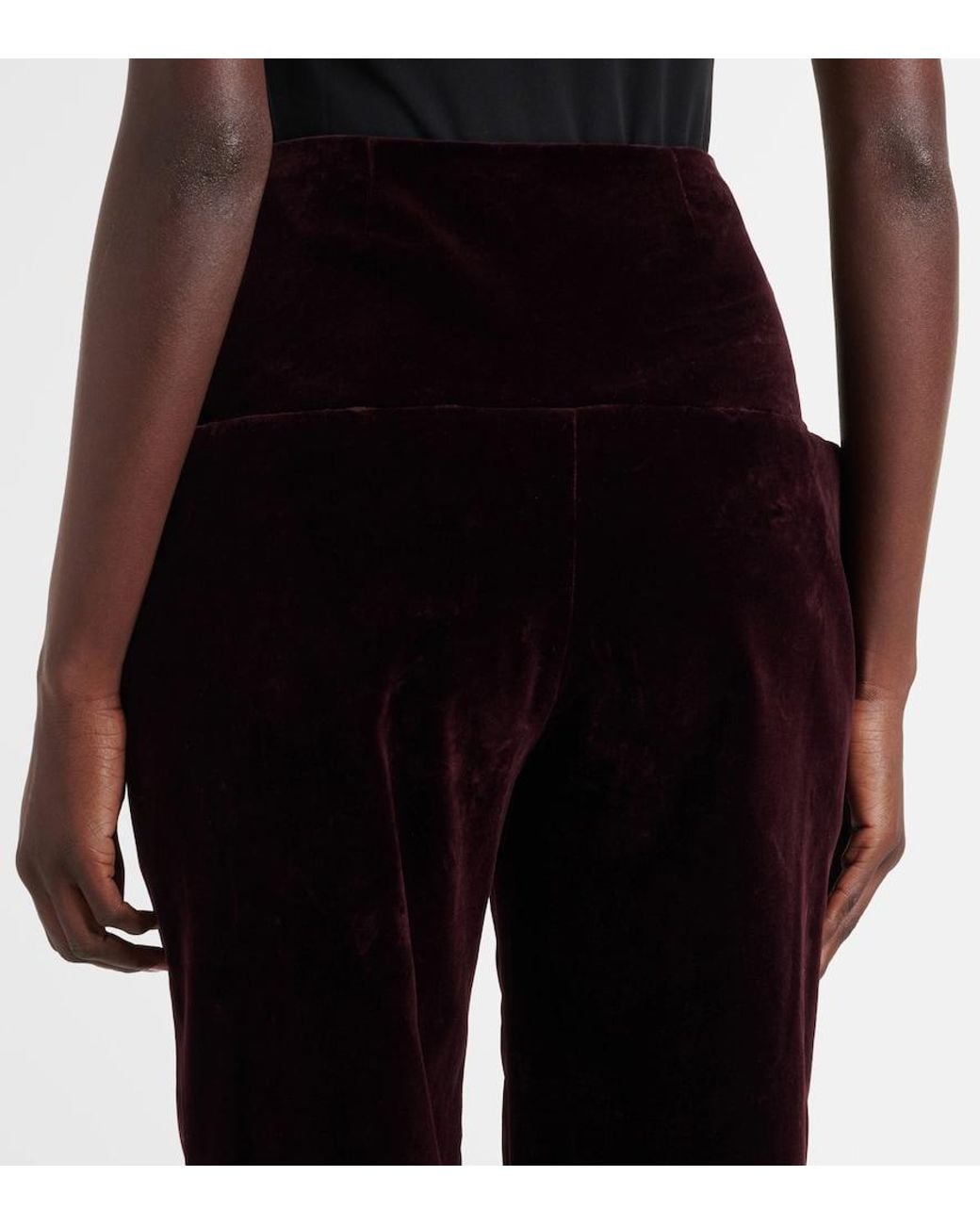 Pantaloni Regular di Alaïa in Black