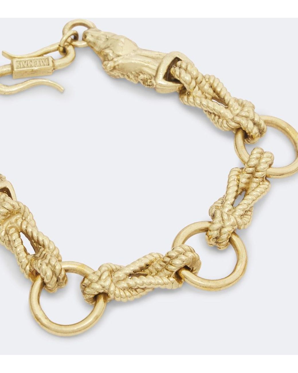 ALÉMAIS Metallic Rope Chain Bracelet
