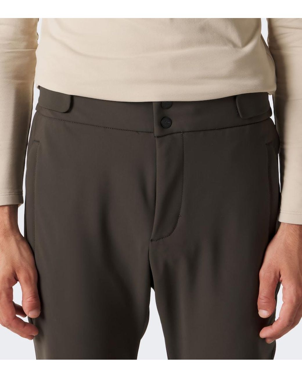 Fusalp Black Franz Ski Salopettes for men