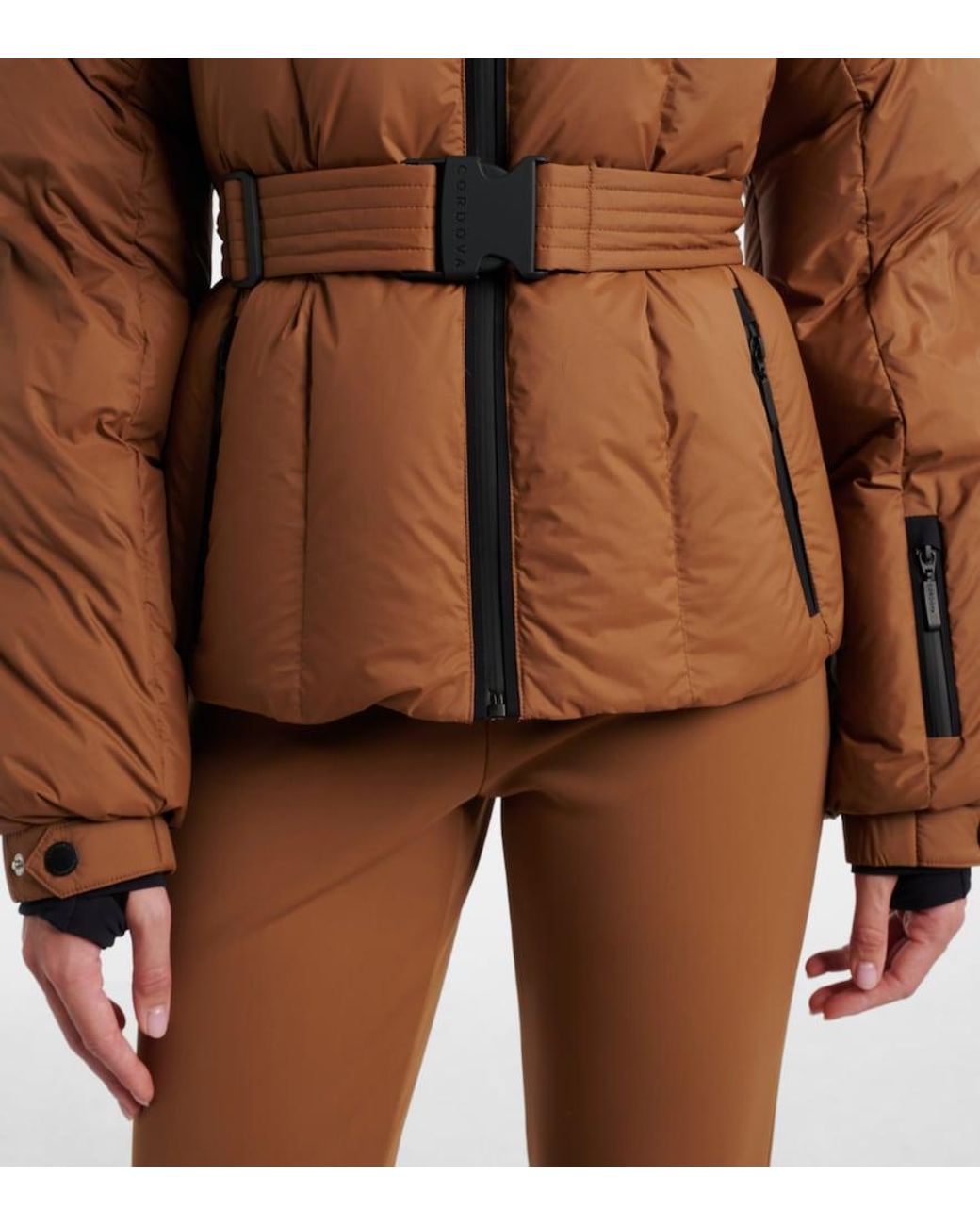 CORDOVA Brown Monterosa Down Ski Jacket