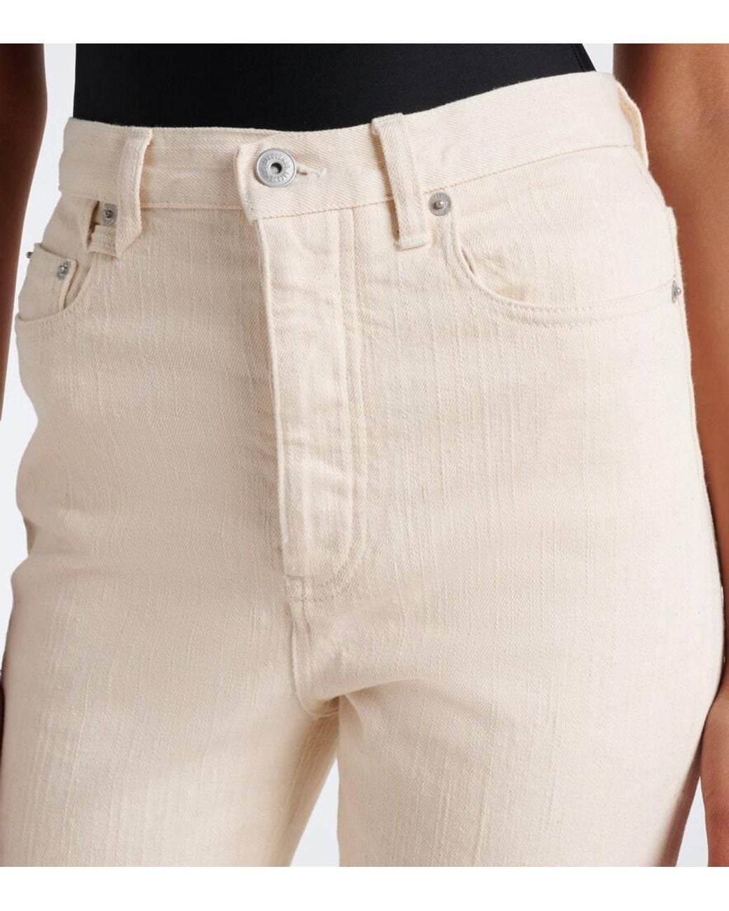 Jacquemus Natural Palma De-Nimes Skinny Jeans