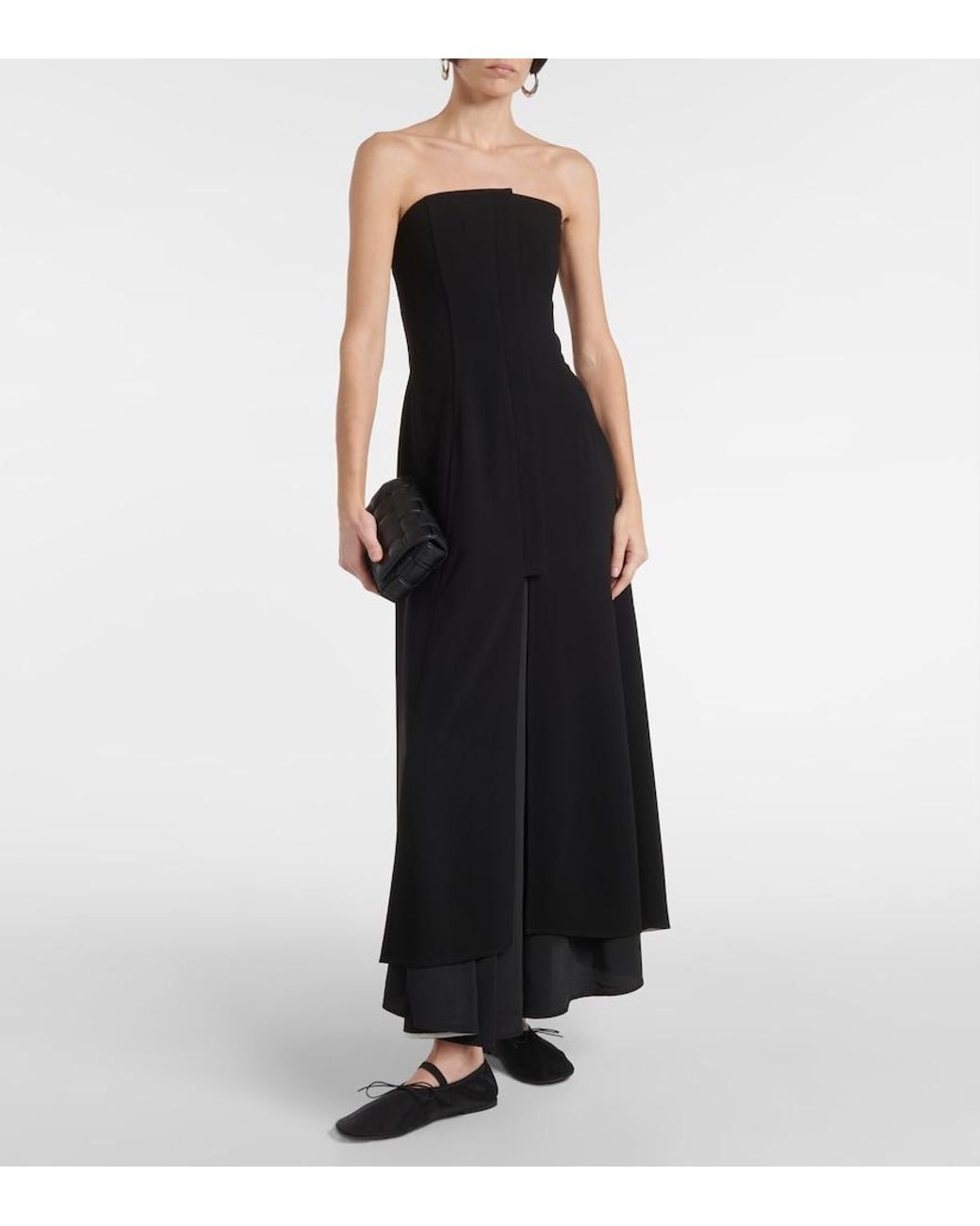 Proenza Schouler Black Glove Mesh Ballet Flats