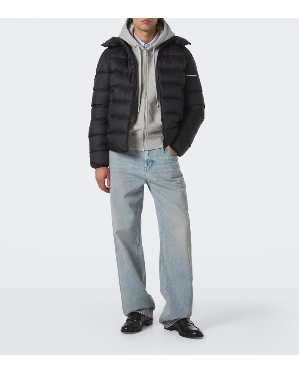 Moncler Black Ravenlock Down Jacket for men