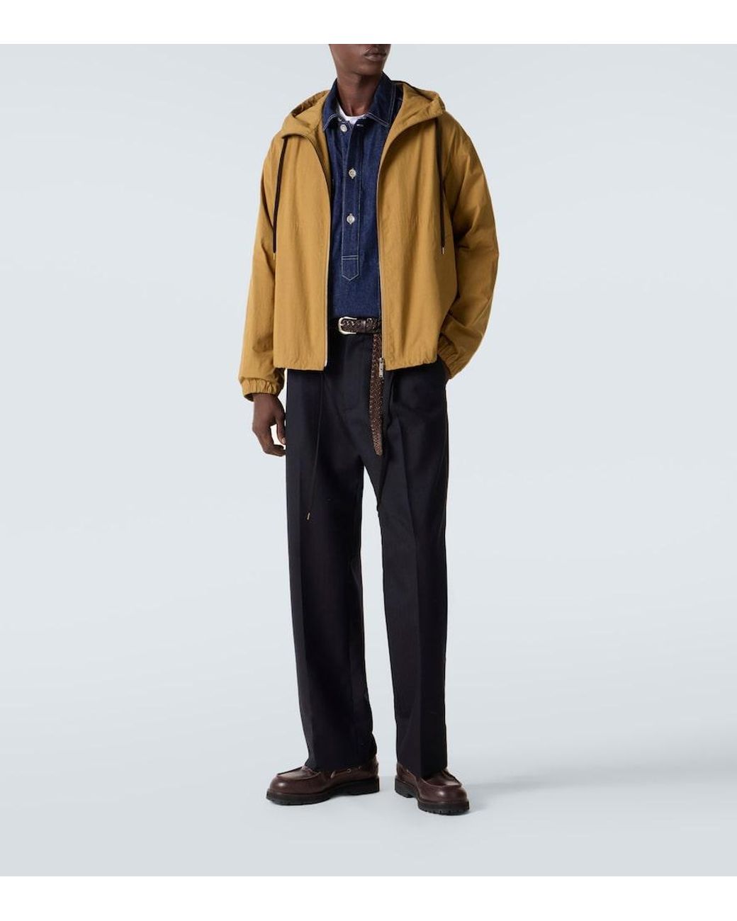 Studio Nicholson Metallic X Aaron Levine Cotton-Blend Jacket for men