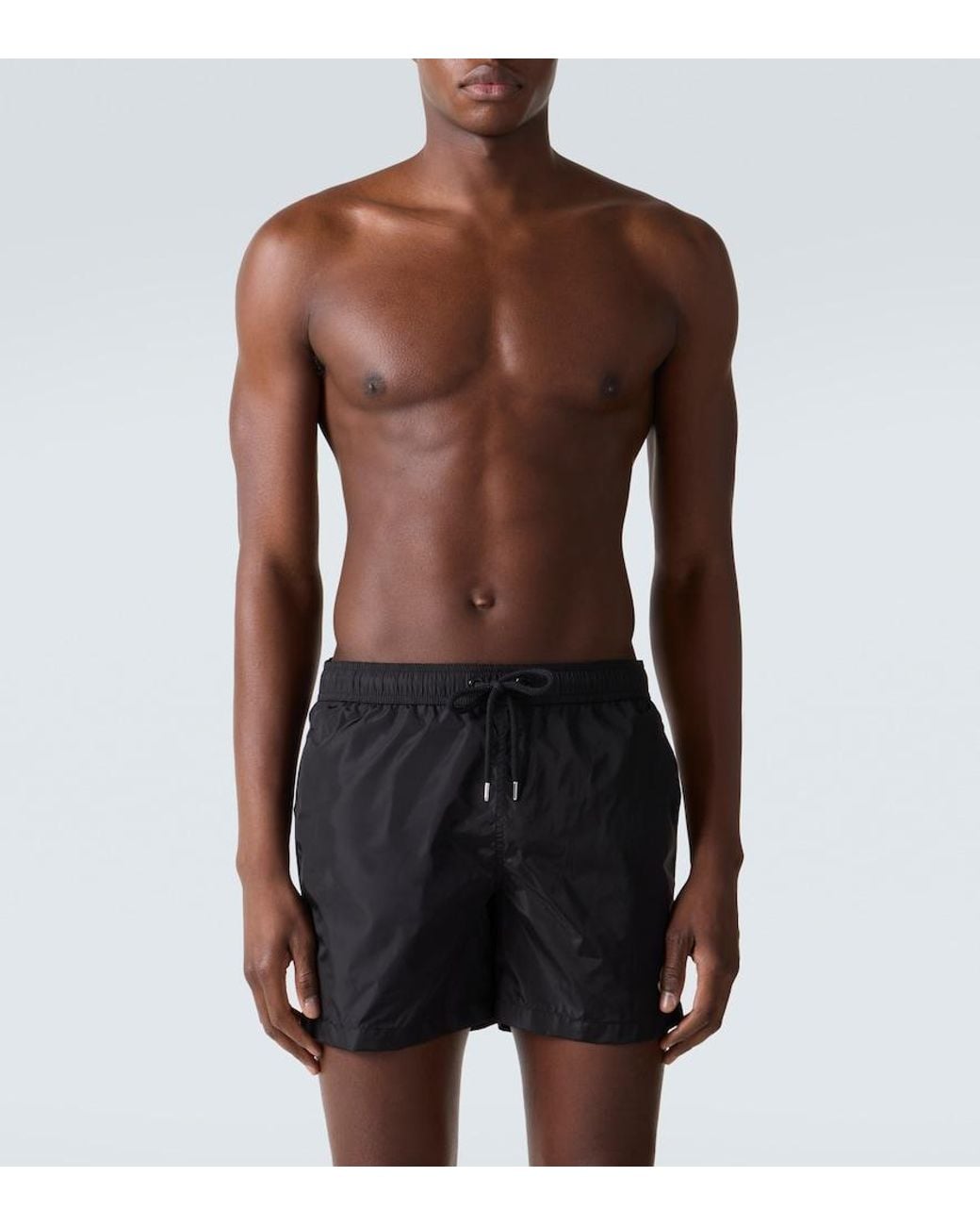Moncler Black Archivio Swim Trunks for men