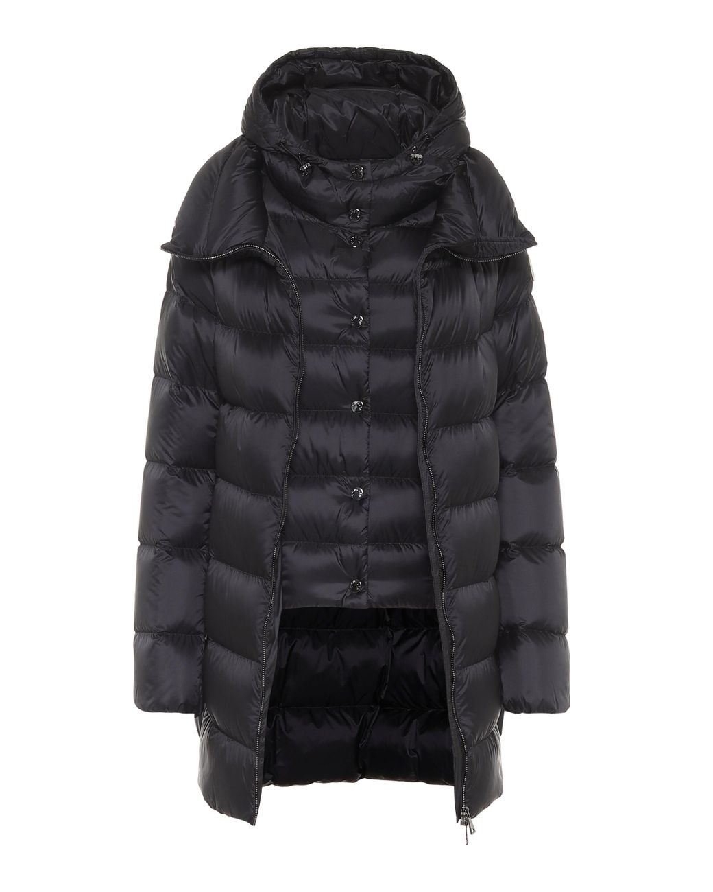 moncler long down coat