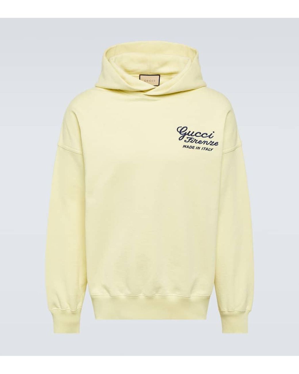 その他 GUCCI SS24 Yellow cotton sweatshirt (776911XJGDT 7629) Yellow cotton sweatshirt – G&B