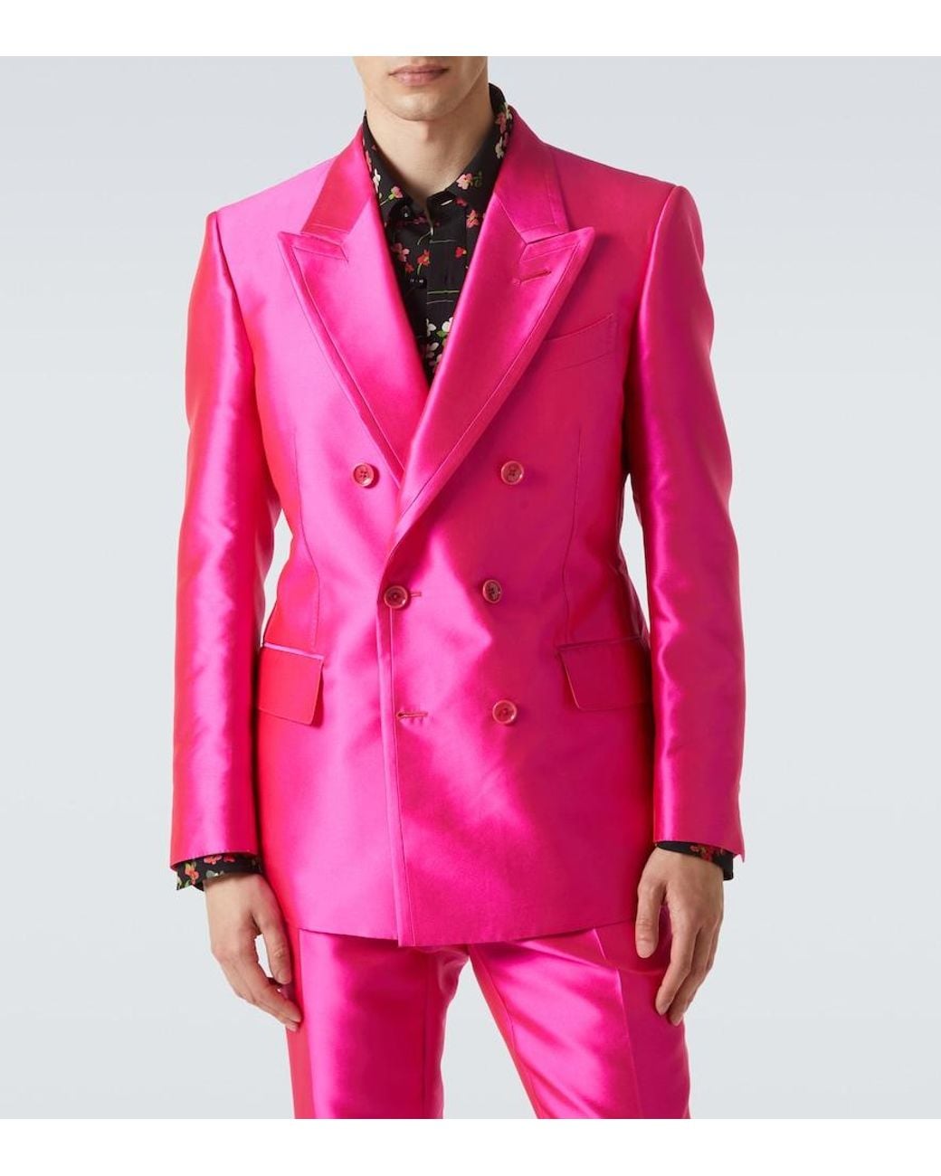 Blazer Dylan di Tom Ford in Pink da Uomo