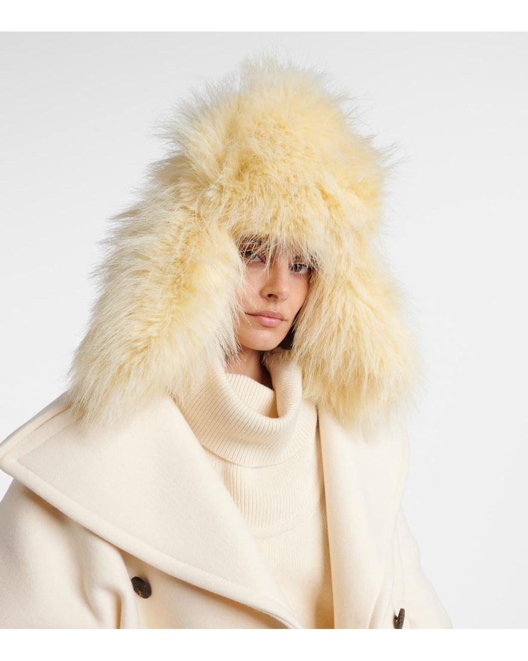 Jacquemus Natural Grande Chapka Hat