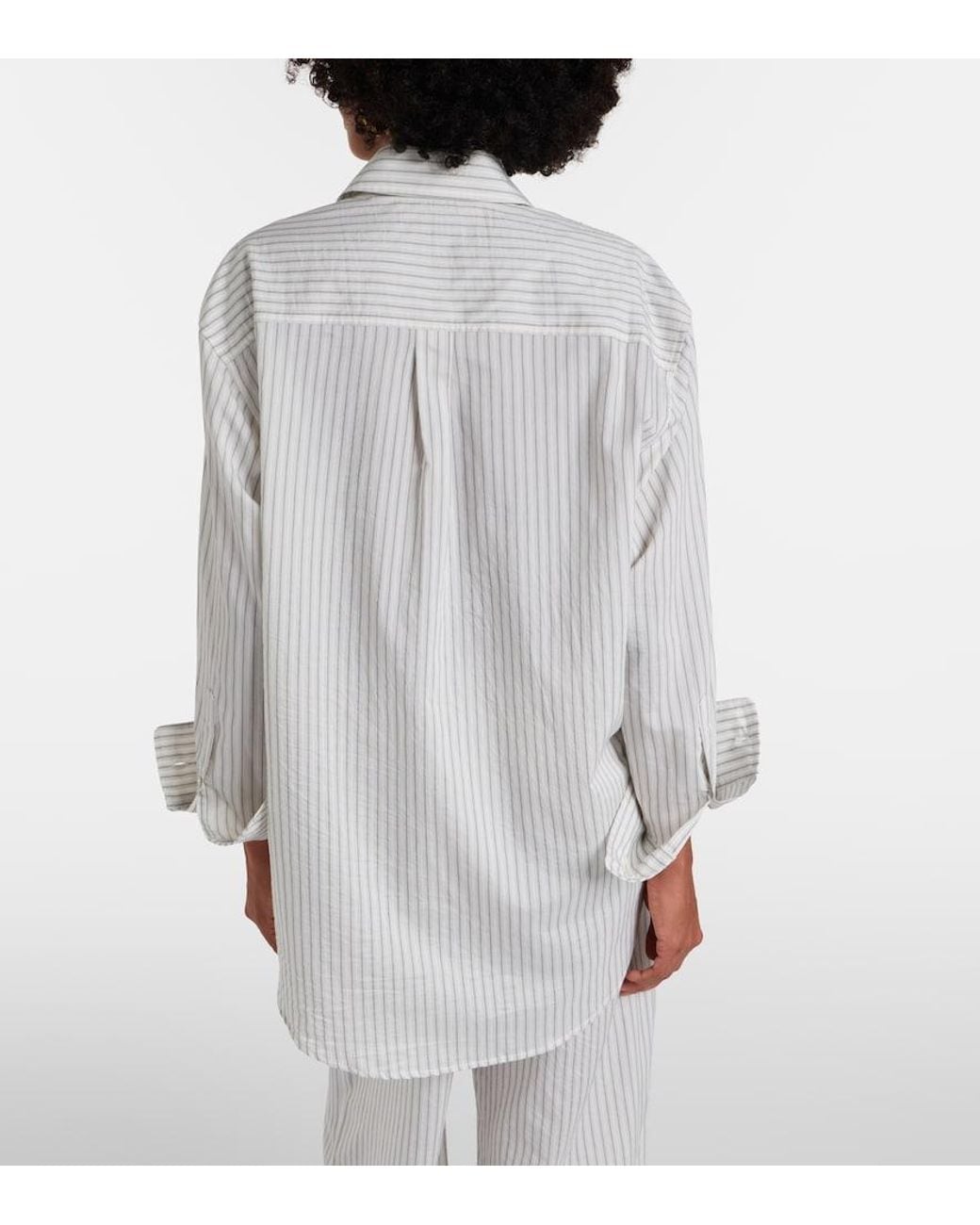 Camicia di Rohe in White