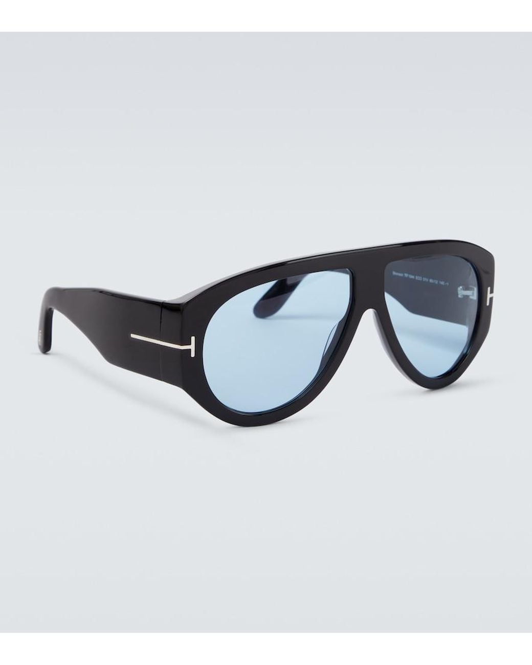 Tom Ford Blue Bronson Aviator Sunglasses for men
