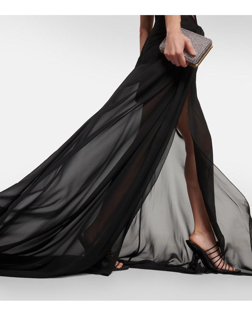 monot corset dress Buy Monot Black Corset Maxi Dress in Chiffon For Women Online