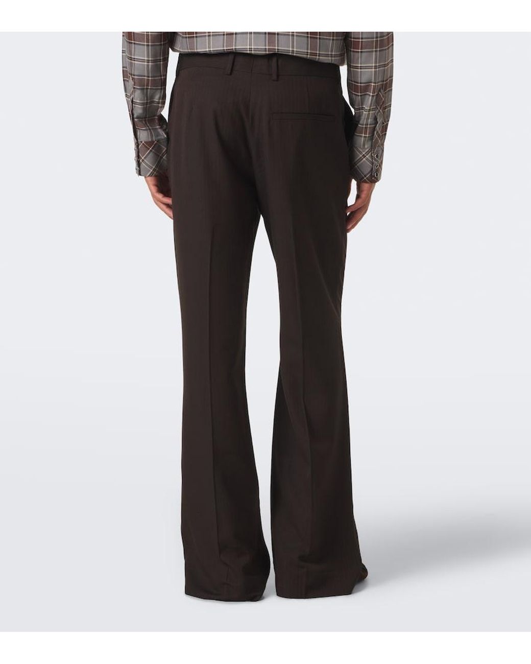 Pantaloni Regular di Acne in Black da Uomo