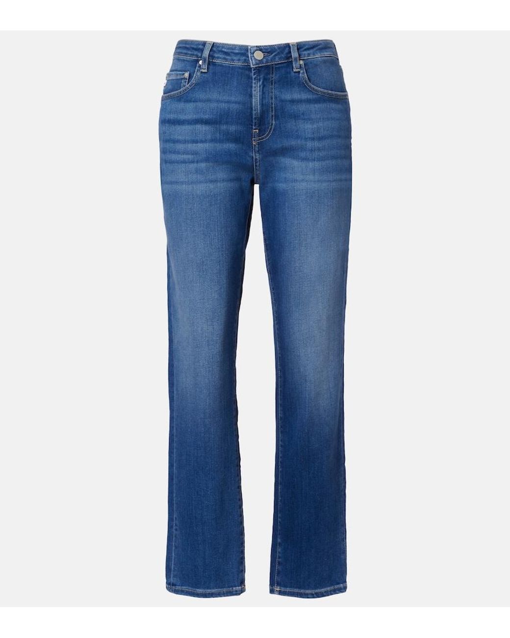 AG Jeans Blue Girlfriend Straight Jeans