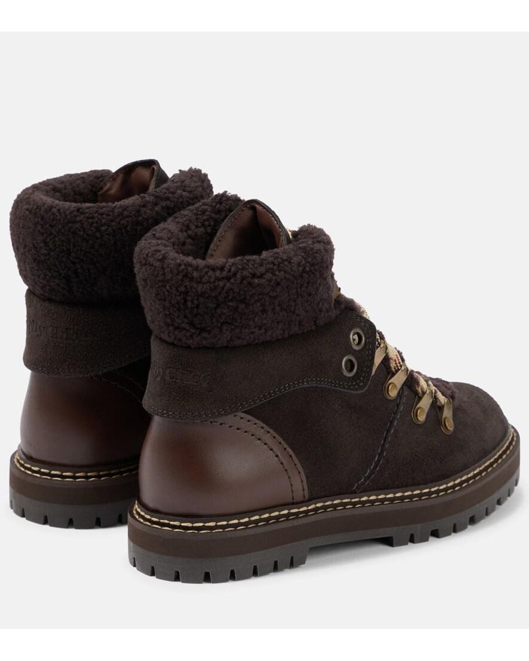 See By Chloé Black Flat Ankle Boots See By Chloé