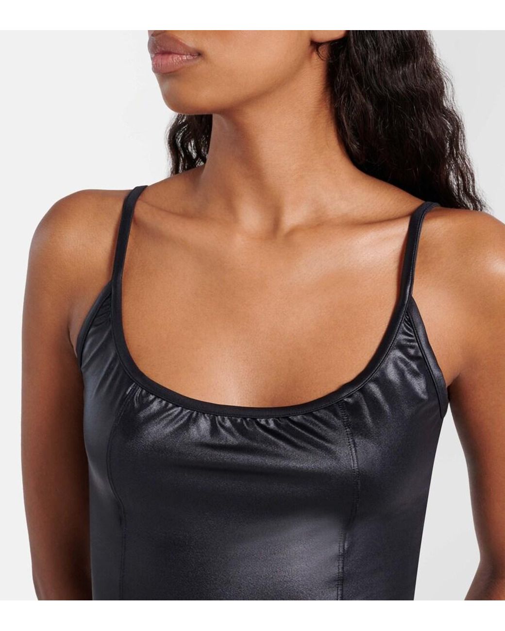 Tom Ford Black Scoop-Neck Swimsuit