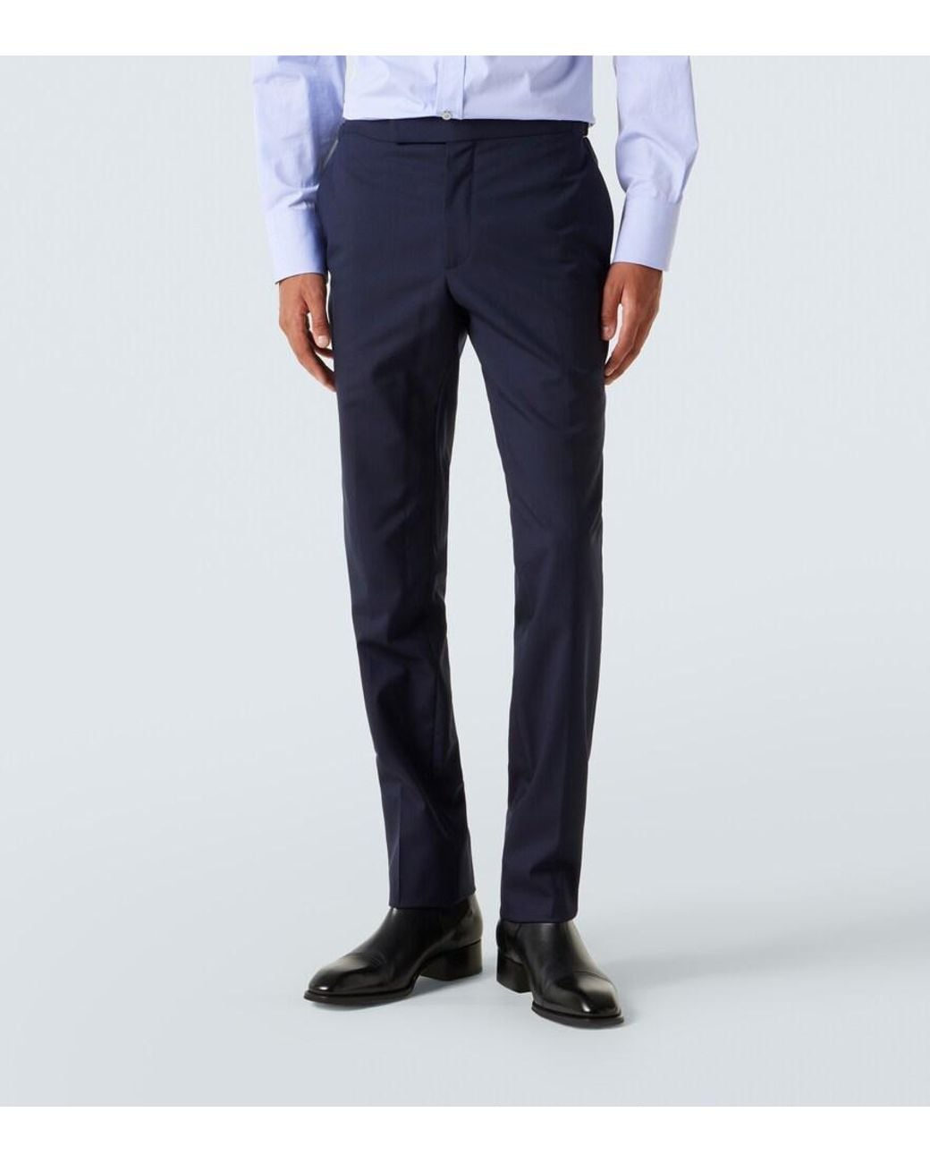 Tom Ford Blue Shelton Wool Suit for men