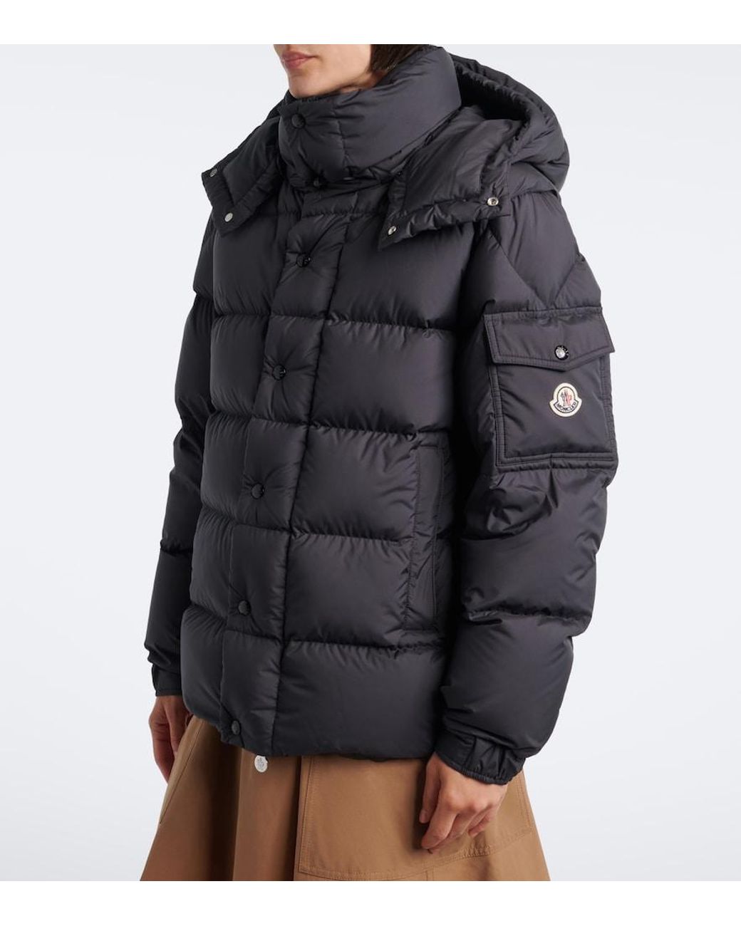 Moncler Black Maya 70 Hooded Down Jacket