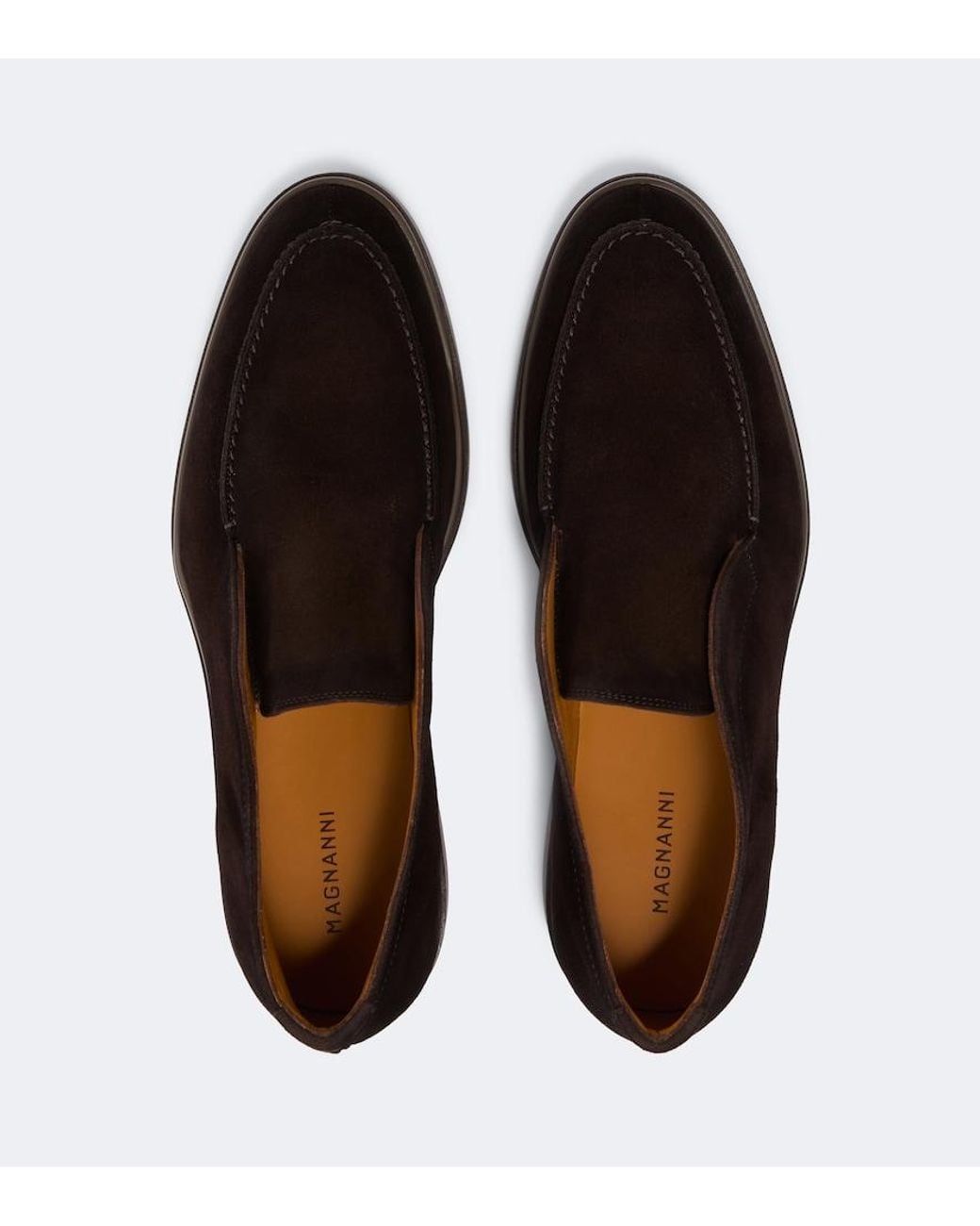 Magnanni Shoes Brown Loda Suede Ankle Boots for men