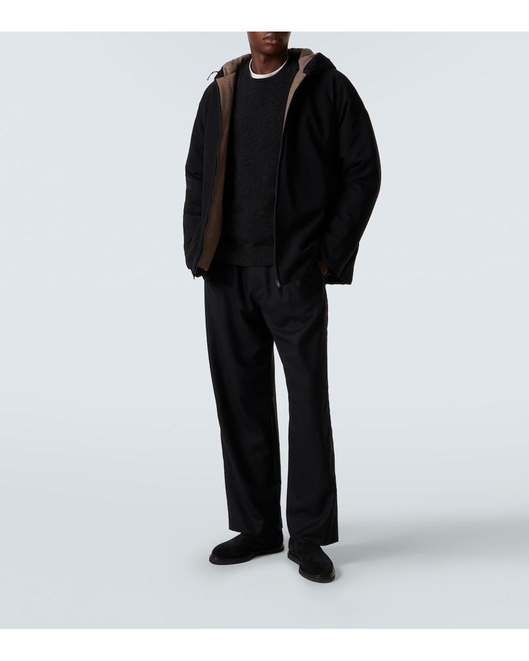 Pullover Varly di The Row in Black da Uomo