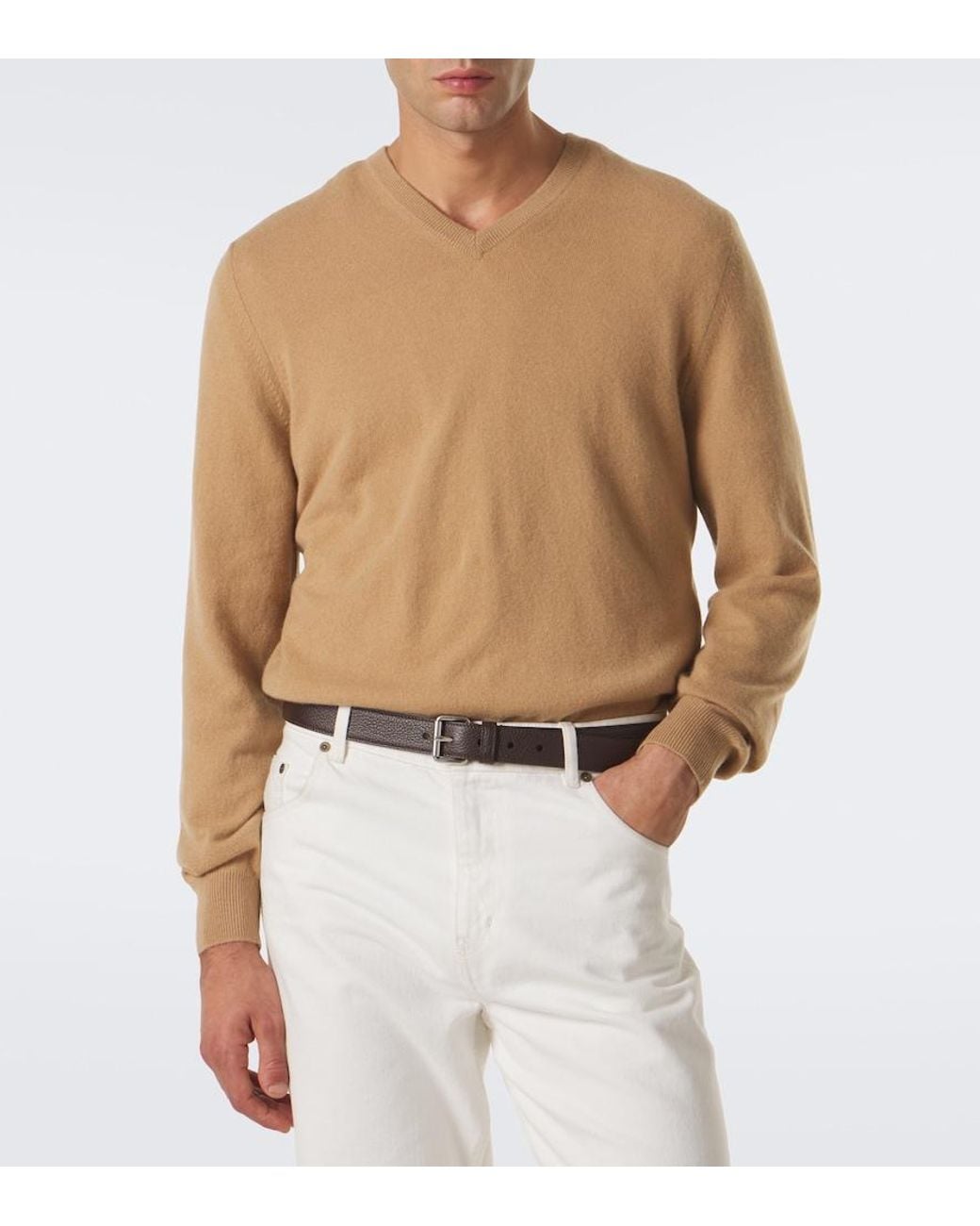 Pullover di Fedeli in Brown da Uomo