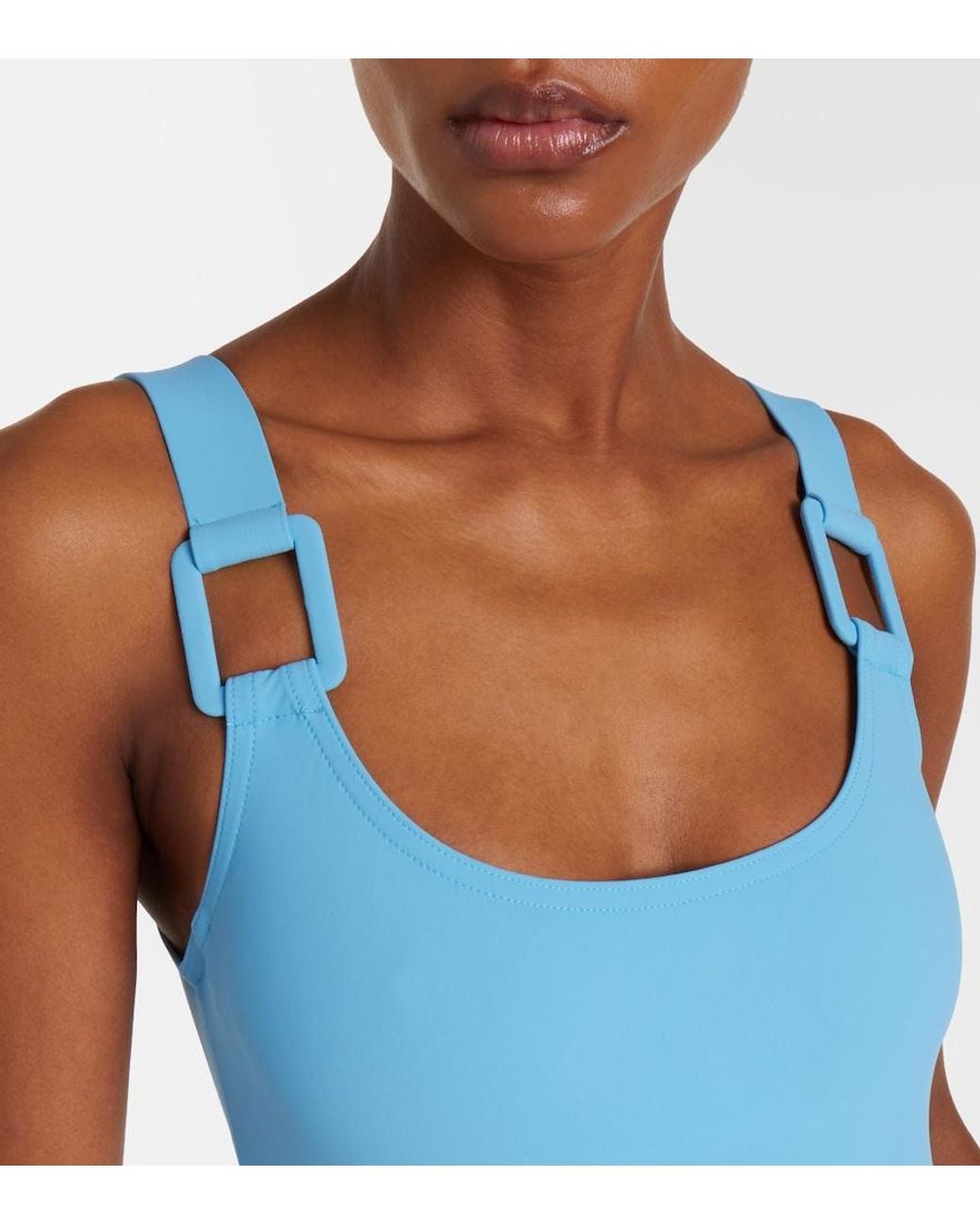 Karla Colletto Blue Ines Swimsuit